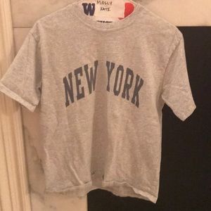Grey New York Brandy Melville Shirt